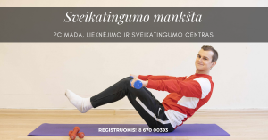 Sveikatingumo mankštose laukia Jūsų treneris - kineziterapeutas Ričardas!