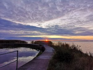 Aušros pasitikimas stovykloje