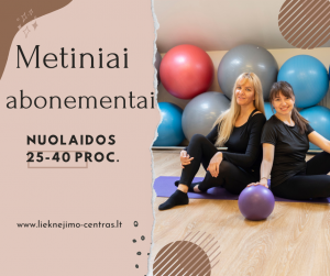 metinis abonementas