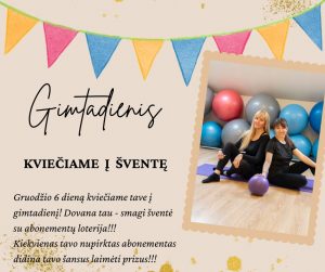 sporto klubo gimtadienis