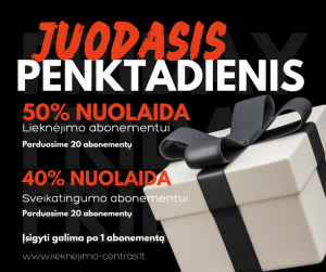 juodasis penktadienis sporto klube
