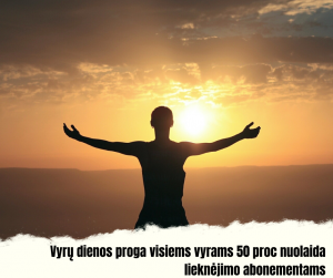 nuolaida vyrams