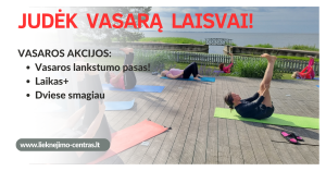 vasaros sporto abonementai