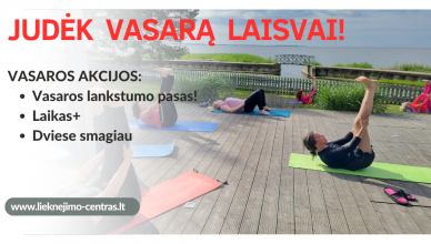 vasaros sporto abonementai